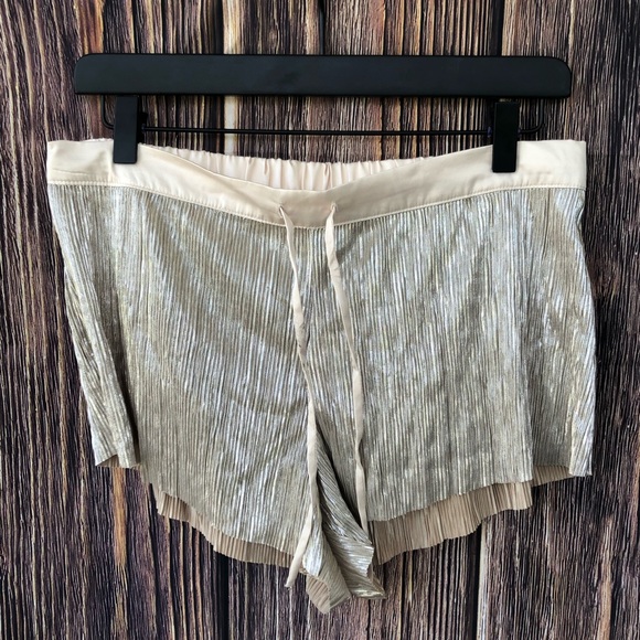 Victoria’s Secret Gold Pajama Shorts - Picture 1 of 9